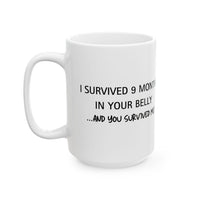 Survived 9 Months Mug