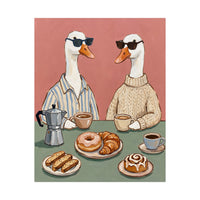 Goose Coffee Date Poster