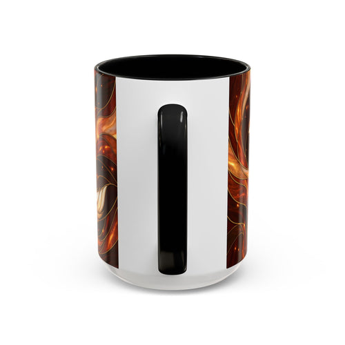 Ember Fox Stained Glass Style Mug
