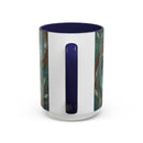 Forest Wolf Stained Glass Style Mug