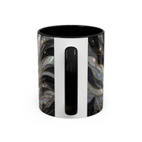 Midnight Wolf Stained Glass Style Mug
