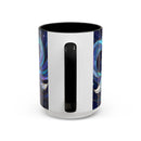 Wolf Kiss Stained Glass Style Mug