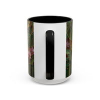 Tropical Hummingbird Stained Glass Style Mug