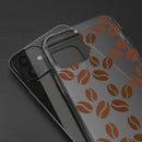 Coffee Beans Clear Phone Case