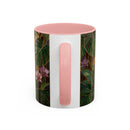Tropical Hummingbird Stained Glass Style Mug