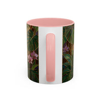 Tropical Hummingbird Stained Glass Style Mug