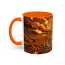 Thunder Tiger Stained Glass Style Mug