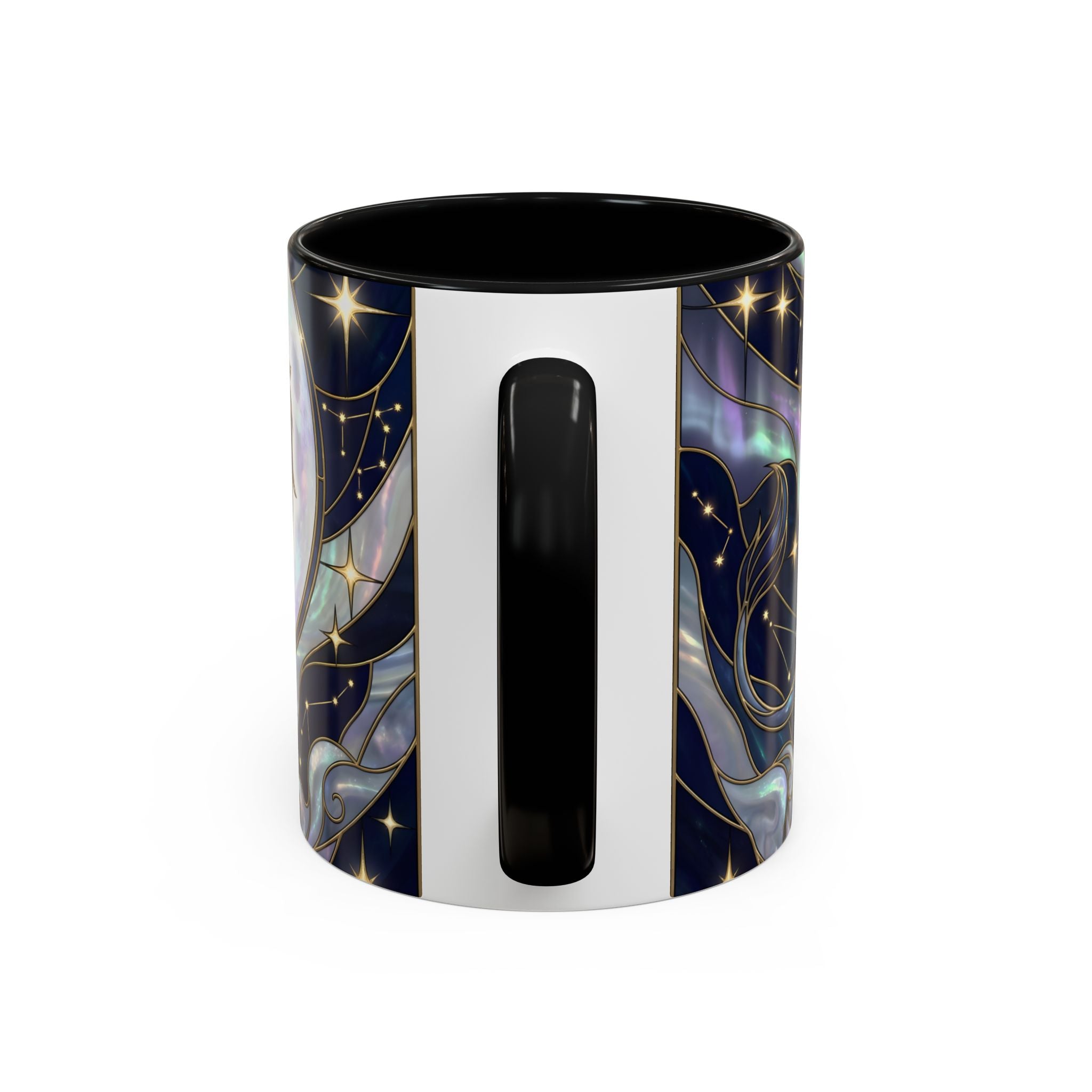 Celestial Lion Stained Glass Style Mug