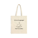 A Love Language Cotton Tote Bag