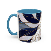 Faithful Friend Great Pyrenees Stained Glass Style Mug