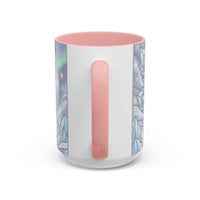 Aurora Peacock Stained Glass Style Mug
