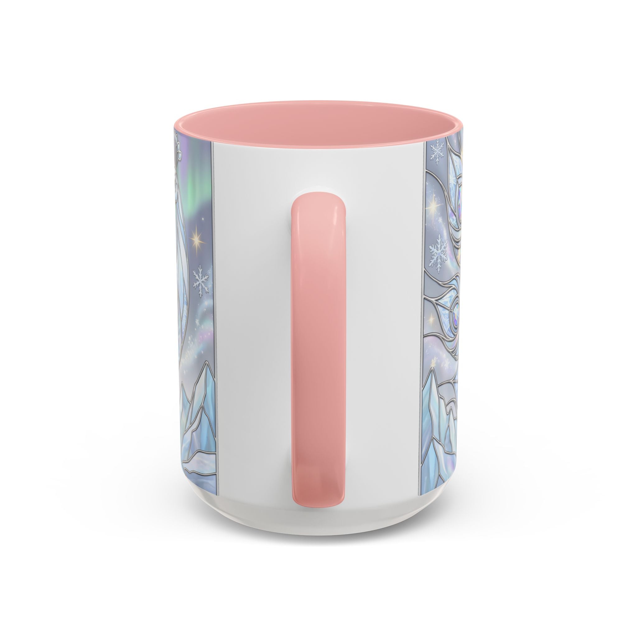 Aurora Peacock Stained Glass Style Mug