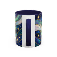 Celestial Staffy Stained Glass Style Mug