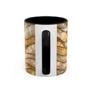 Golden Glow Poodle Stained Glass Style Mug