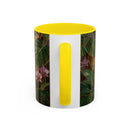 Tropical Hummingbird Stained Glass Style Mug