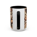 Dusk Owl Stained Glass Style Mug