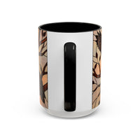 Dusk Owl Stained Glass Style Mug