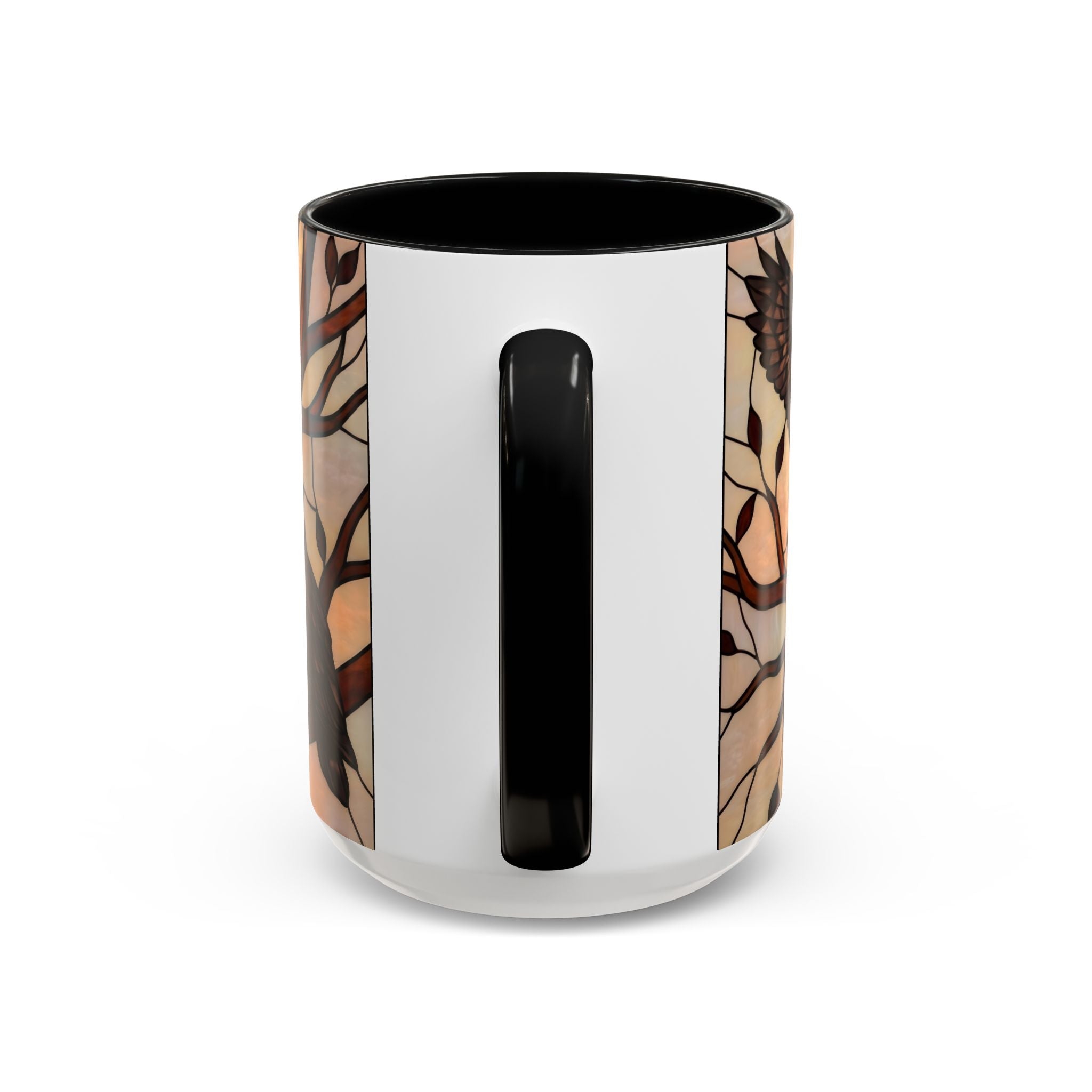 Dusk Owl Stained Glass Style Mug