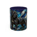 Celestial Cane Corso Stained Glass Style Mug