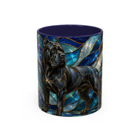 Celestial Cane Corso Stained Glass Style Mug