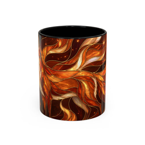 Ember Fox Stained Glass Style Mug