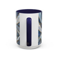 Moonlight Great Pyrenees Stained Glass Style Mug
