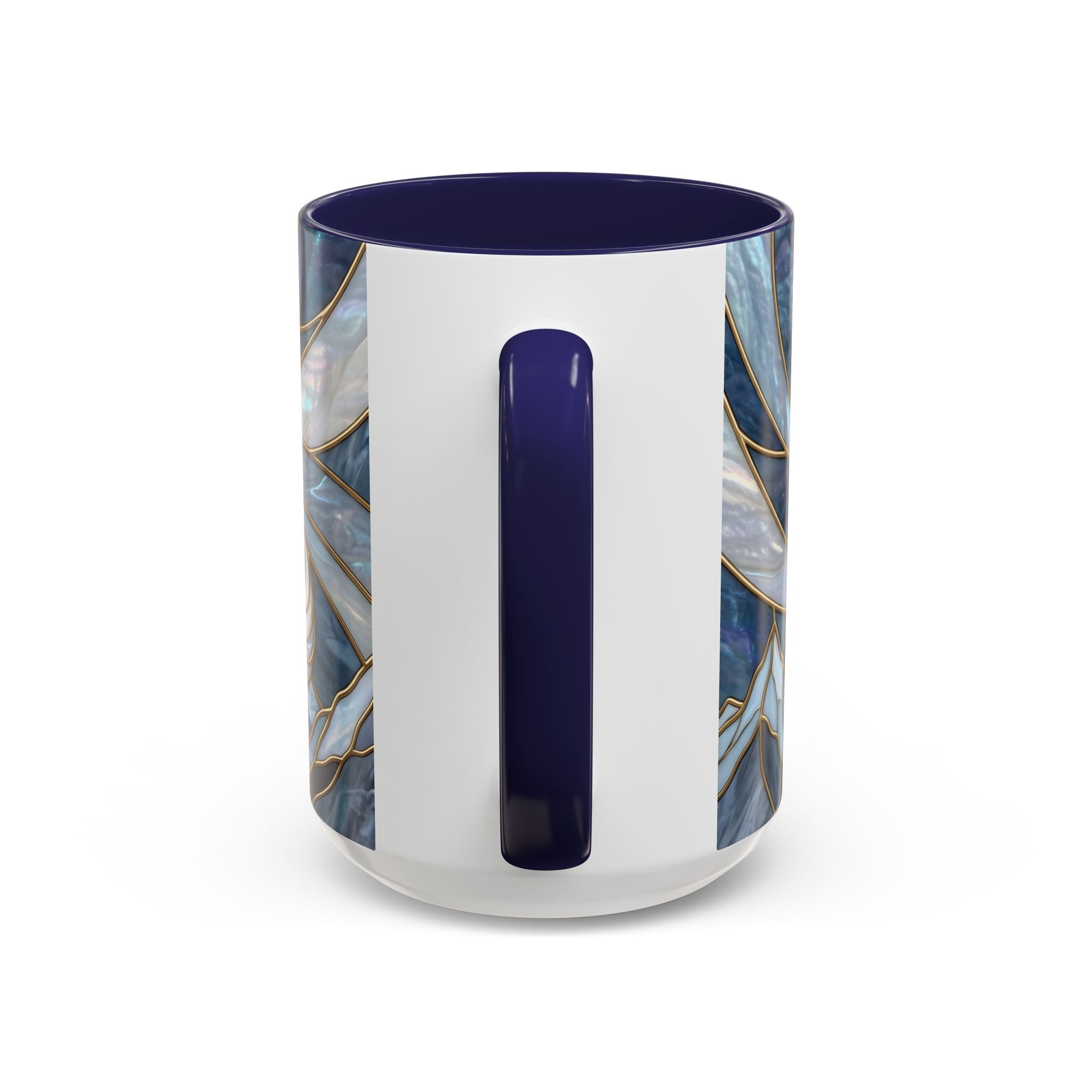 Moonlight Great Pyrenees Stained Glass Style Mug