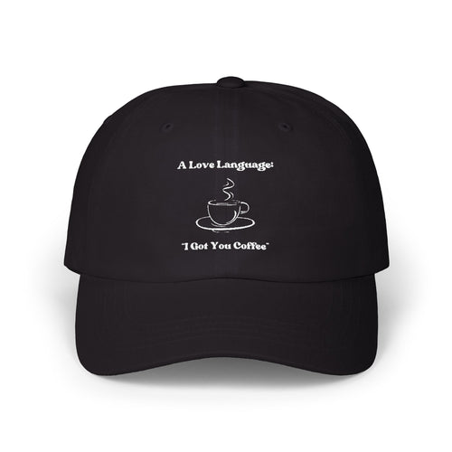 A Love Language Embroidered Dad Cap