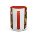 Sakura Lion Stained Glass Style Mug