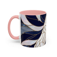 Faithful Friend Great Pyrenees Stained Glass Style Mug