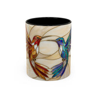 Harmony Hummingbird Stained Glass Style Mug