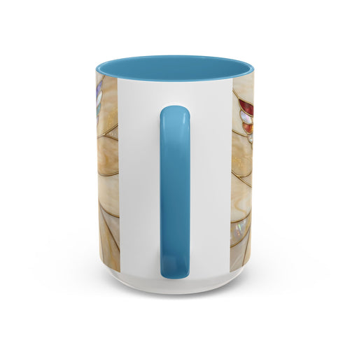 Harmony Hummingbird Stained Glass Style Mug