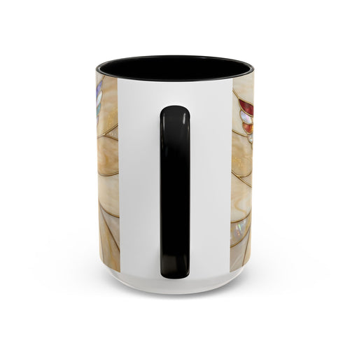 Harmony Hummingbird Stained Glass Style Mug