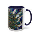 Peacock Stained Glass Mug