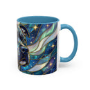 Celestial Staffy Stained Glass Style Mug