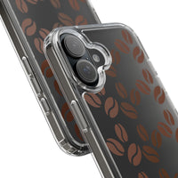 Coffee Beans Clear Phone Case