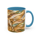 Golden Glow French Bulldog Stained Glass Style Mug