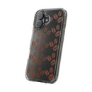 Coffee Beans Clear Phone Case
