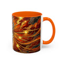 Thunder Tiger Stained Glass Style Mug