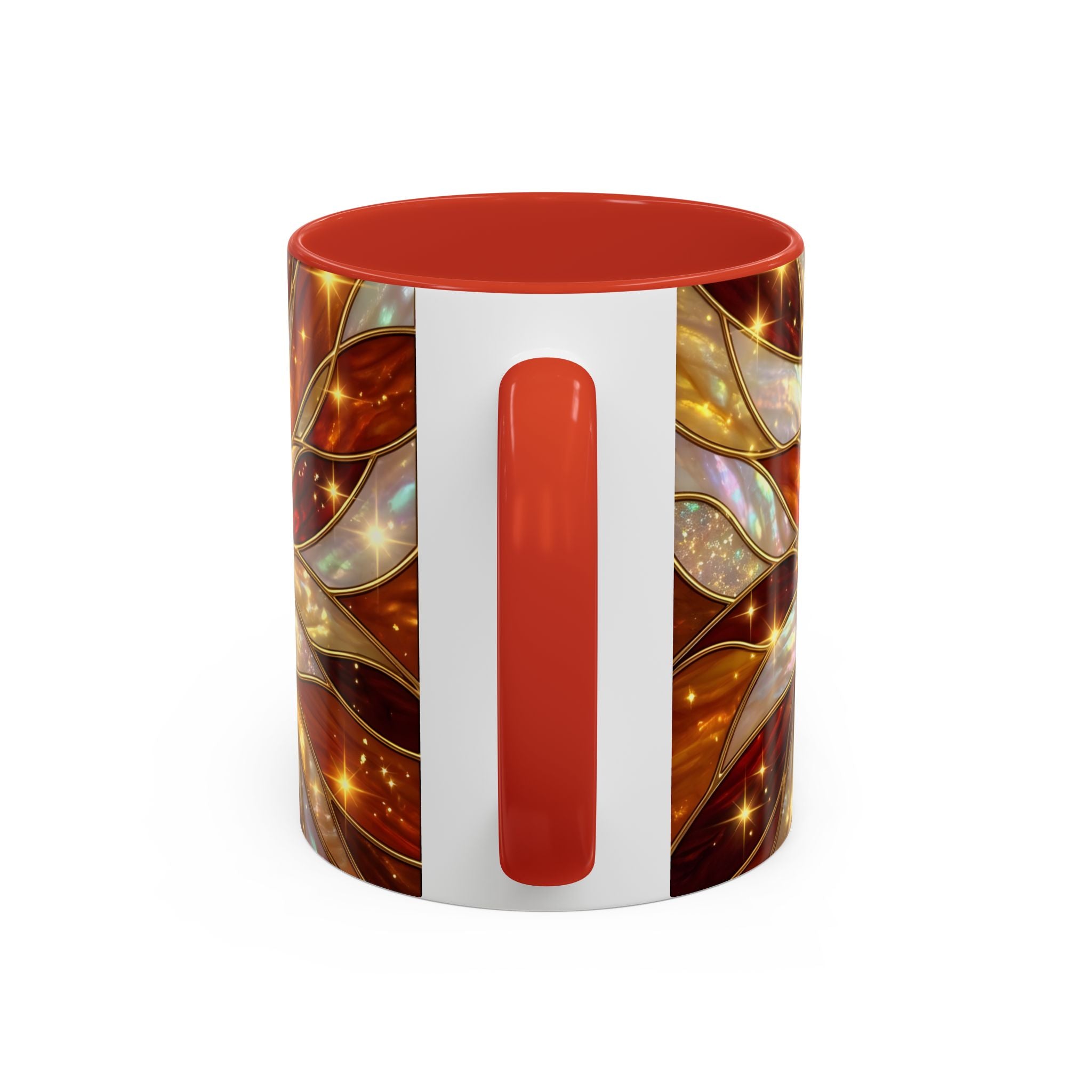 Majestic Lion Stained Glass Mug