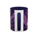 Amethyst Great Pyrenees Stained Glass Style Mug