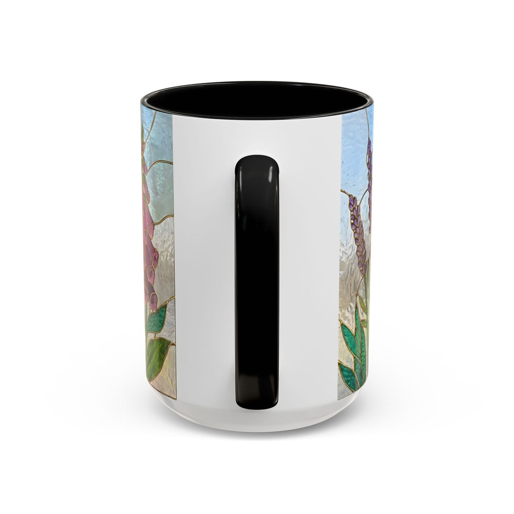 Wildflower Stained Glass Mug
