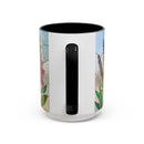 Wildflower Stained Glass Mug
