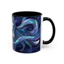 Wolf Kiss Stained Glass Style Mug