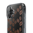 Coffee Beans Clear Phone Case