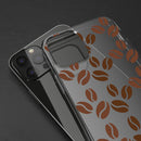 Coffee Beans Clear Phone Case