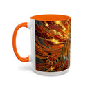 Thunder Tiger Stained Glass Style Mug