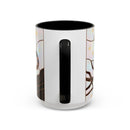 Midnight Tiger Stained Glass Style Mug