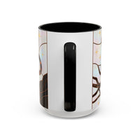 Midnight Tiger Stained Glass Style Mug