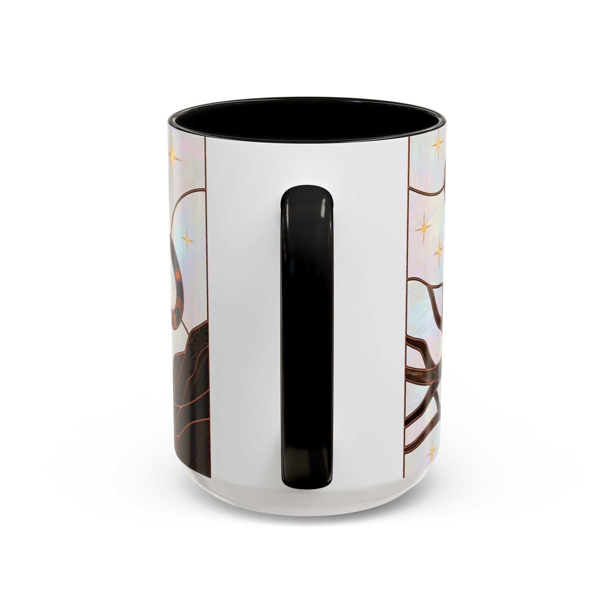 Midnight Tiger Stained Glass Style Mug